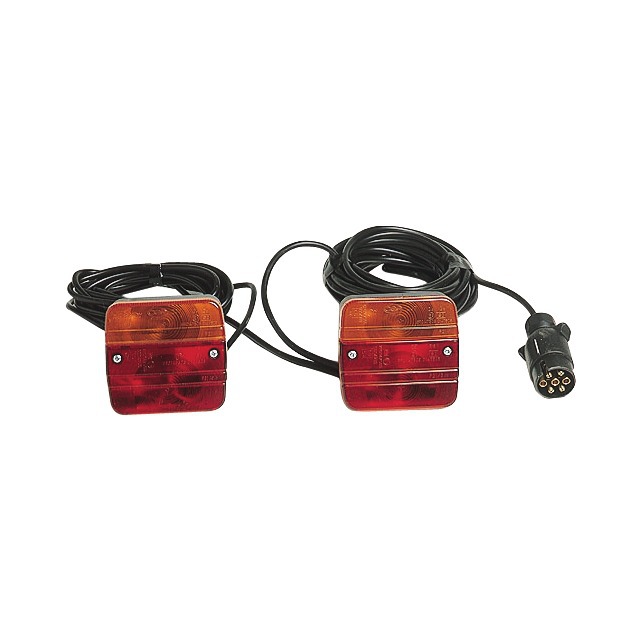 Equipement de Signalisation Arriere Feux 4 Fonctions Cable 7 M / 4 M référence fournisseur 1212060